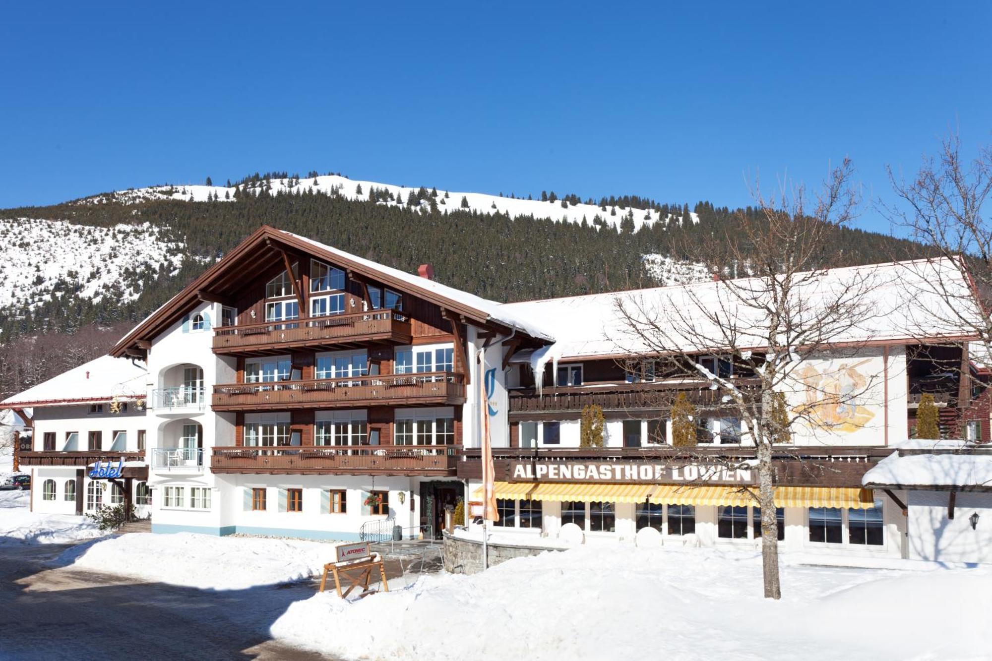 Hotel Alpengasthof Lowen Bad Hindelang Eksteriør bilde