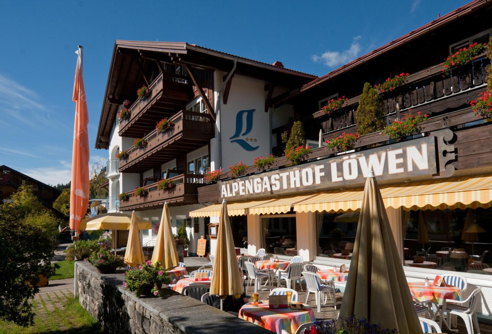 Hotel Alpengasthof Lowen Bad Hindelang Eksteriør bilde